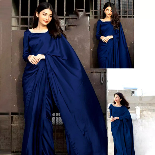 New Plain Chiffon Saree Collection 2026: