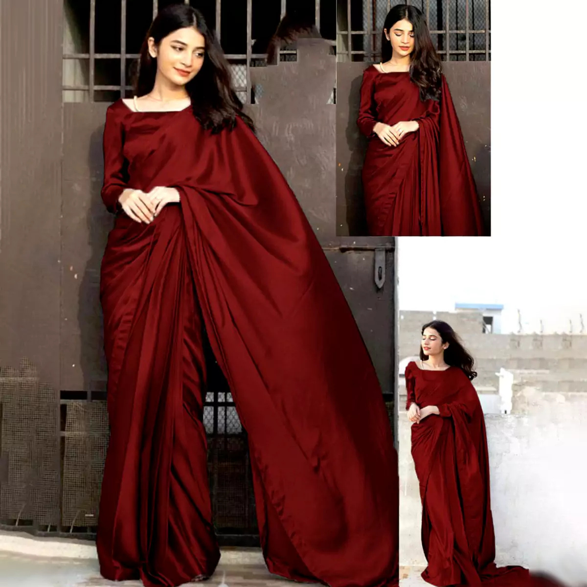 New Plain Chiffon Saree Collection 2026:
